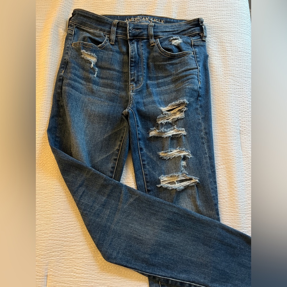 American eagle super stretch  jean - Picture 2 of 4